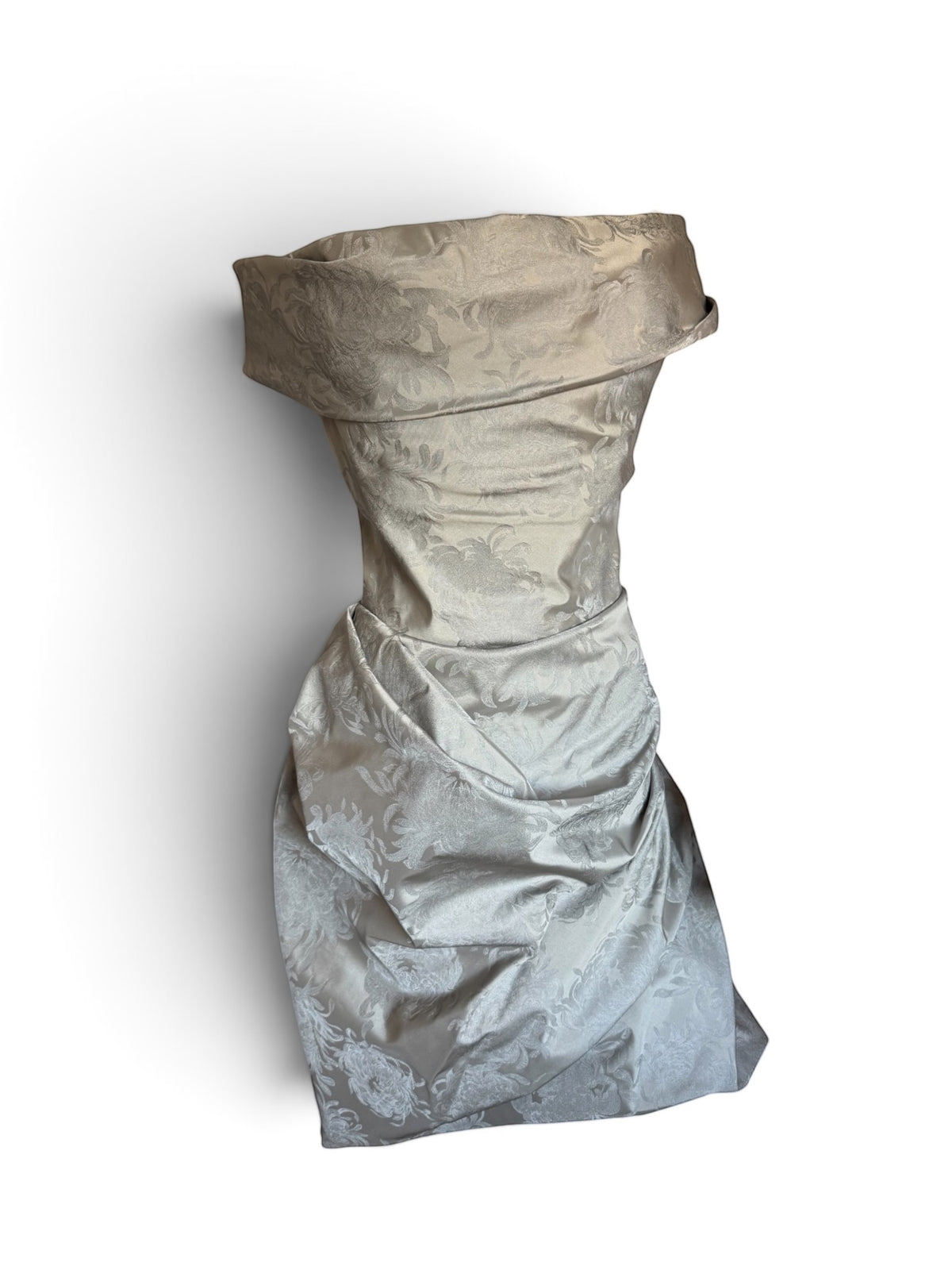 Vivienne Westwood Red Label Grey Boned Corset Dress With Tags