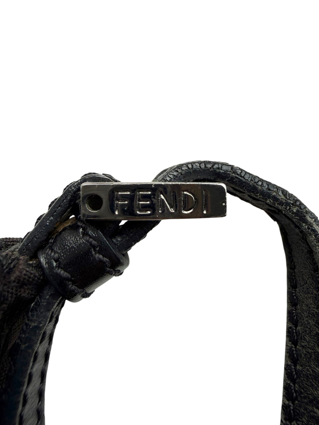 Fendi Dark Chocolate Brown FF Monogram Canvas Crossbody Bag – Made in Italy