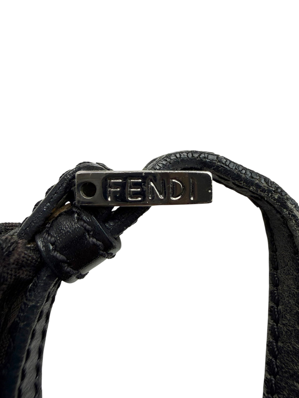 Fendi Dark Chocolate Brown FF Monogram Canvas Crossbody Bag – Made in Italy