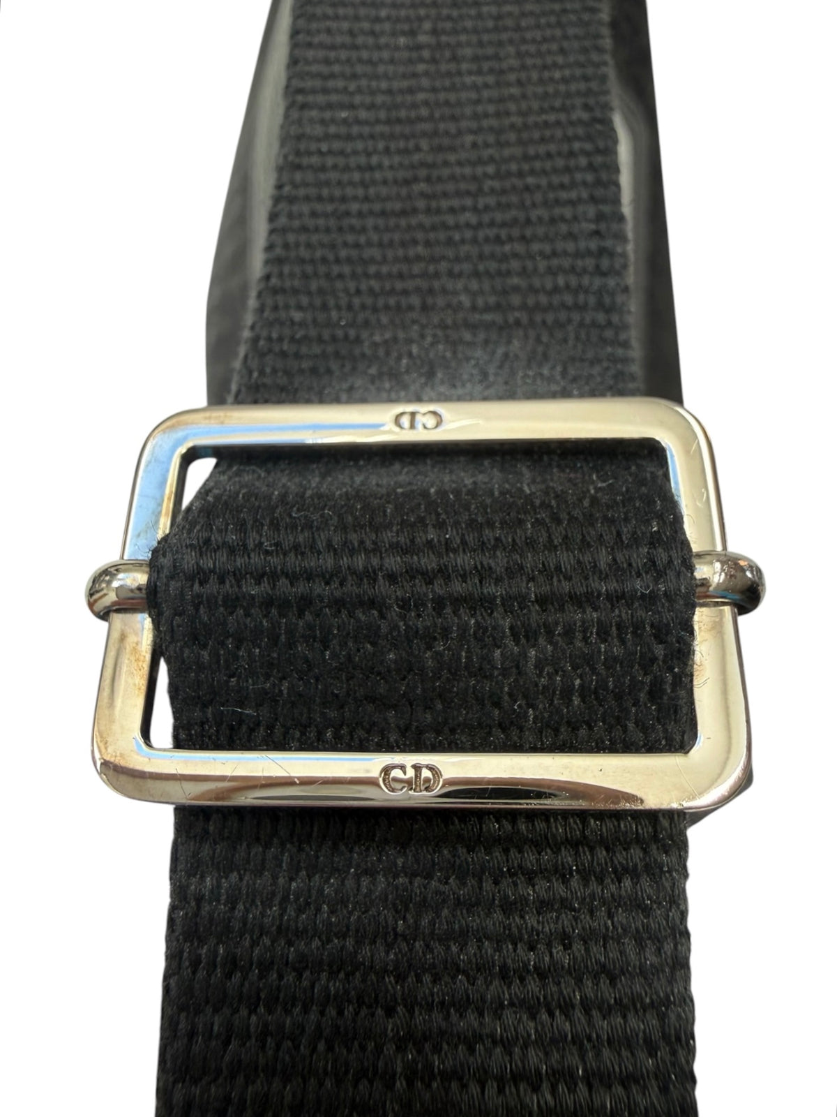 Christian Dior Street Chic Messenger Bag – Black Oblique Canvas & Leather, 2006, with Matching Wallet