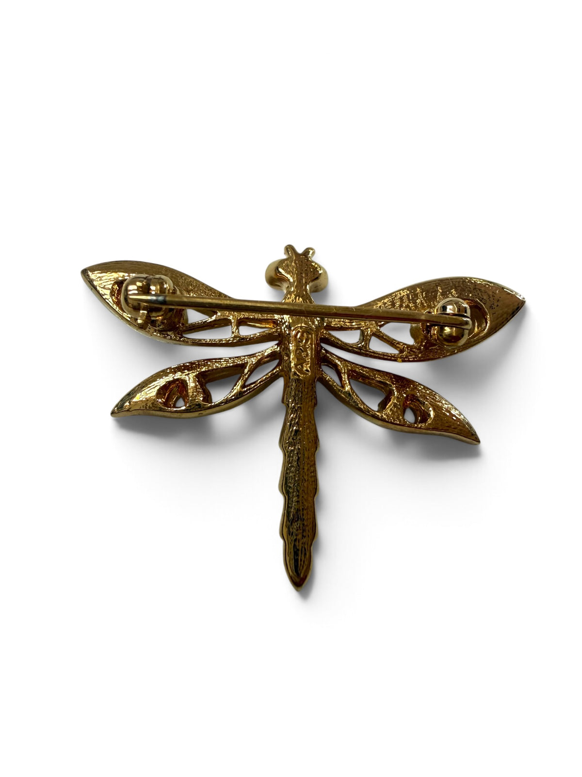 Vintage Attwood & Sawyer Dragonfly Brooch | Signed A&S, Original Box