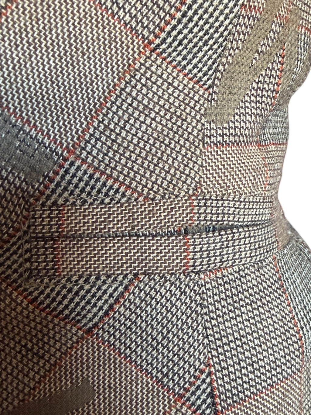 Vivienne Westwood Red Label Plaid Cropped Jacket, UK 12, Made in Italy