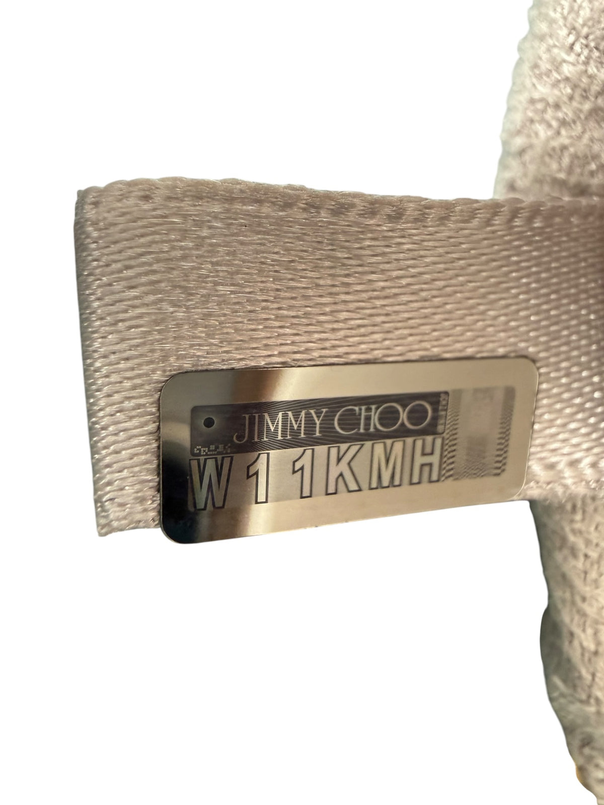 Jimmy Choo Sasha Powder Blue Leather Tote, Gold Star Studs, Made in Italy, circa 2016–2017