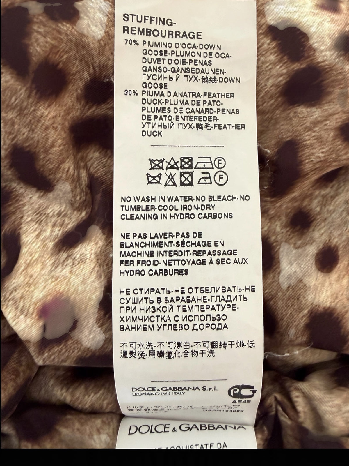 Dolce & Gabbana Red Velvet Bomber Jacket: Floral Embroidery, Leopard Lining (Made in Italy)