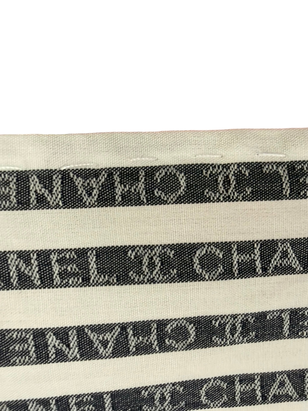 Chanel Logo Stripe Long Sleeve Shirt – 100% Cotton – Size 42 – Made in Italy – LegitGrails Authenticated