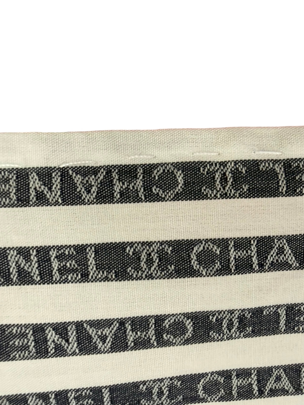 Chanel Logo Stripe Long Sleeve Shirt – 100% Cotton – Size 42 – Made in Italy – LegitGrails Authenticated