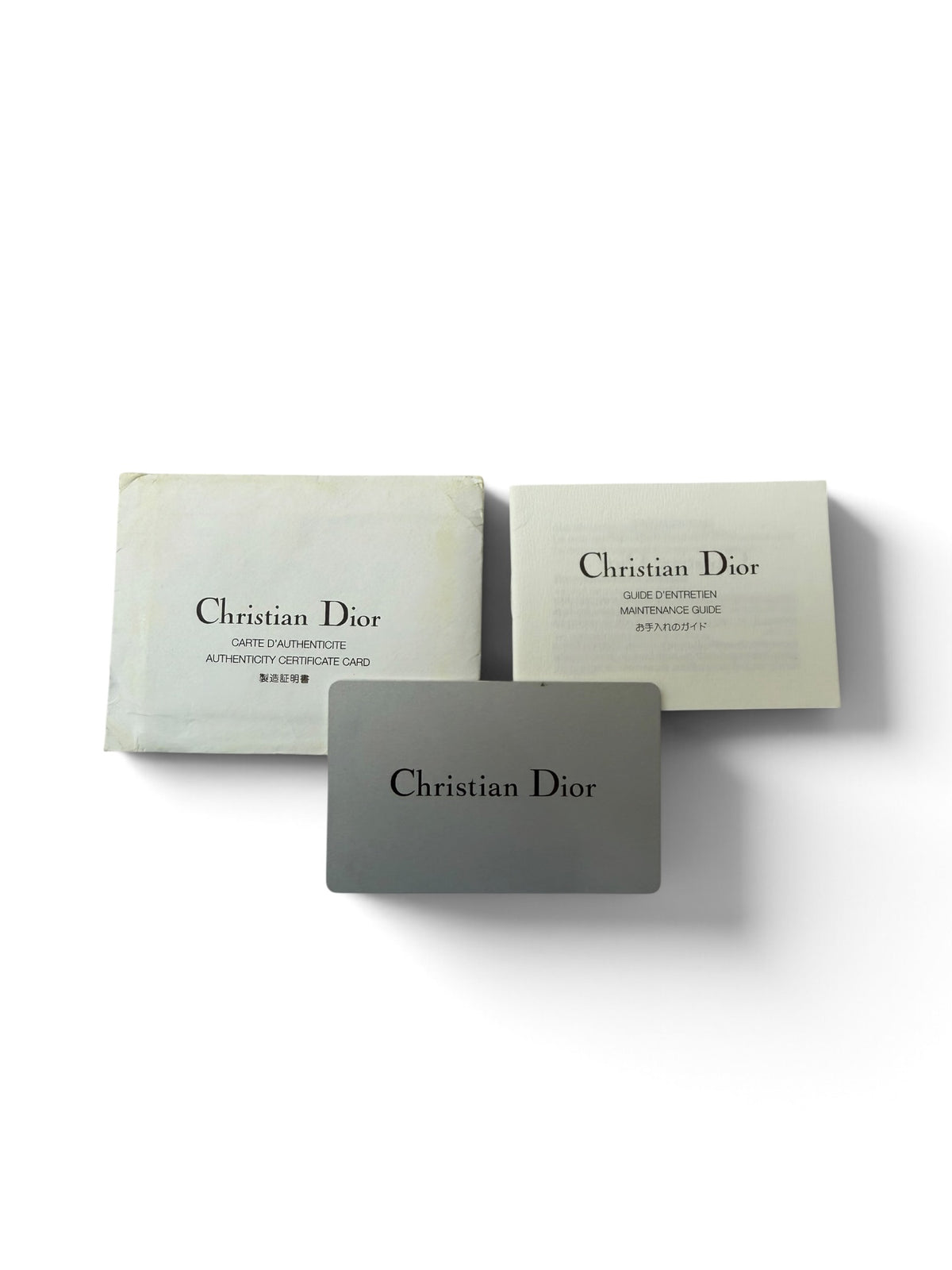 Christian Dior Street Chic Messenger Bag – Black Oblique Canvas & Leather, 2006, with Matching Wallet