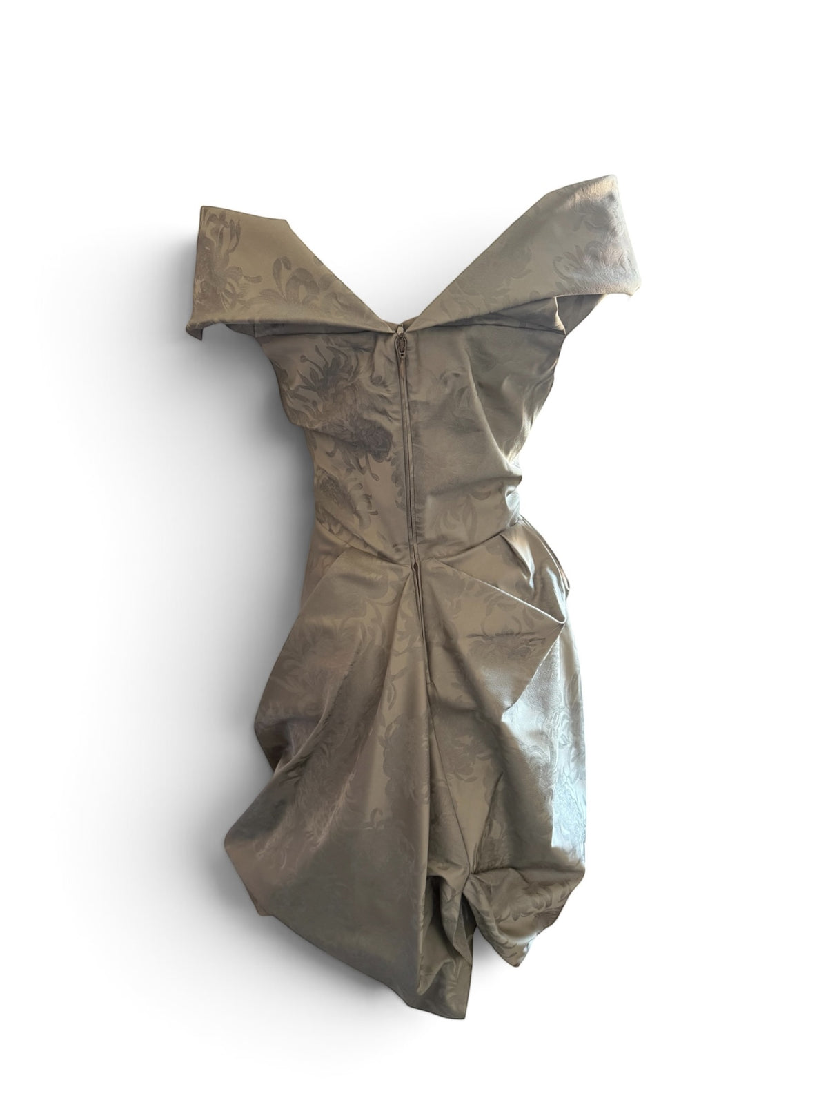 Vivienne Westwood Red Label Grey Boned Corset Dress With Tags
