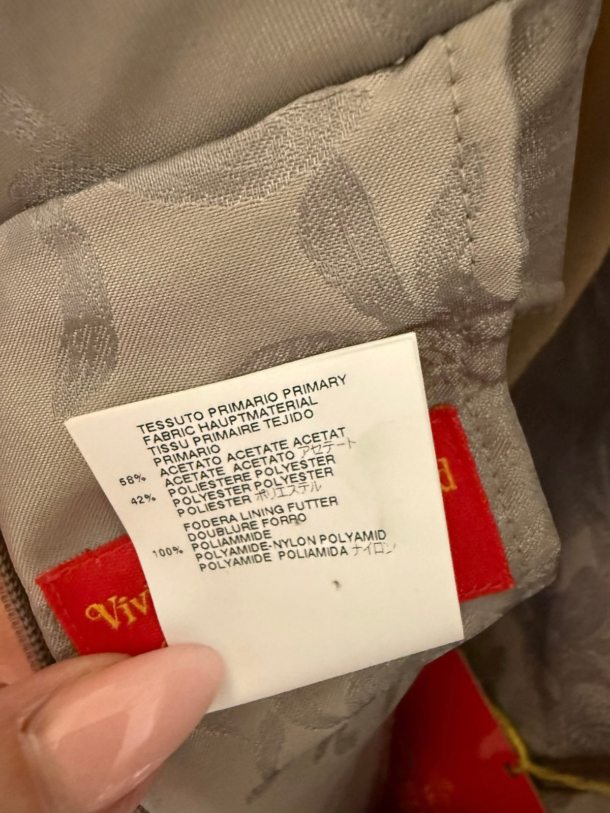 Vivienne Westwood Red Label Plaid Cropped Jacket, UK 12, Made in Italy