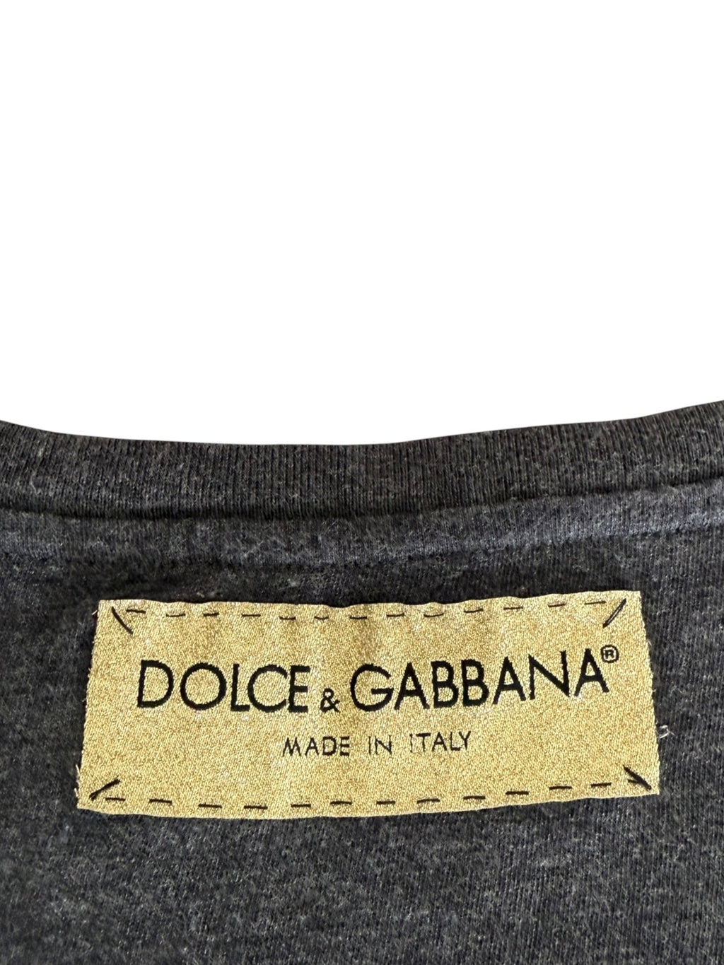 Dolce & Gabbana Cupid Heart Tank Top in Gray