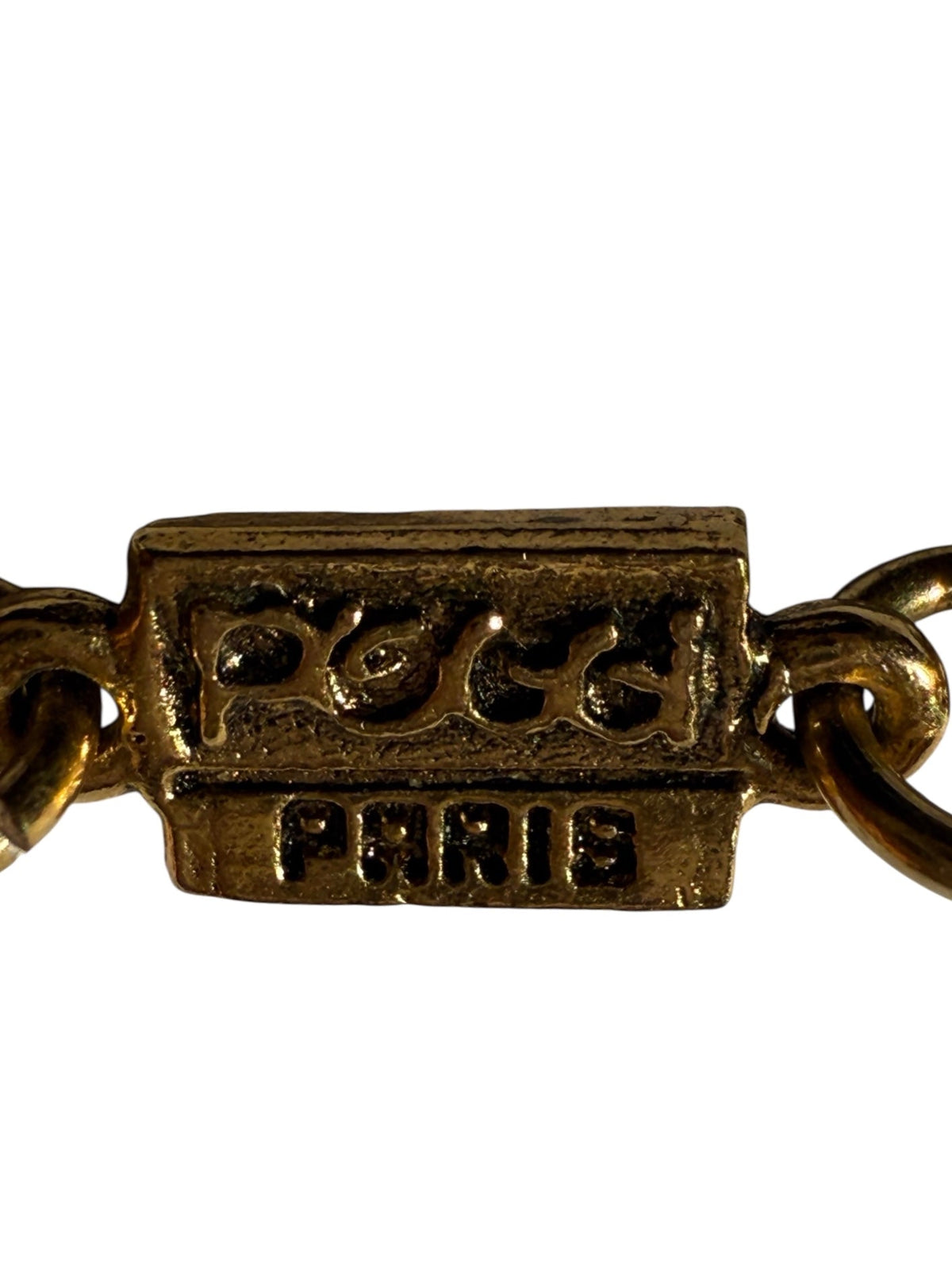Poggi of Paris Light Blue and Turquoise Pendant Necklace