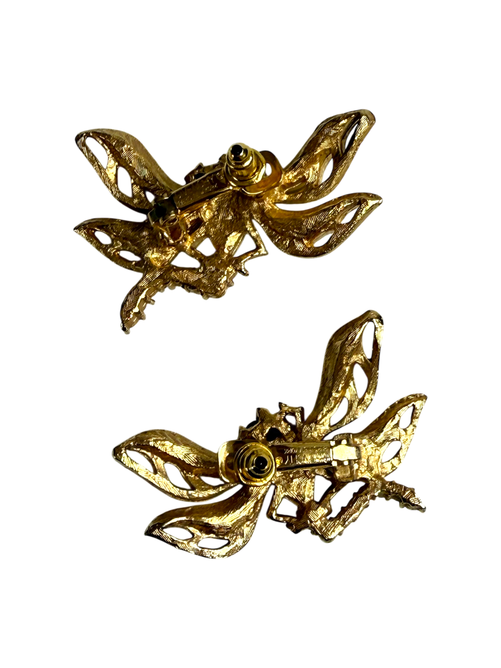 Givenchy Vintage Dragonfly Earrings