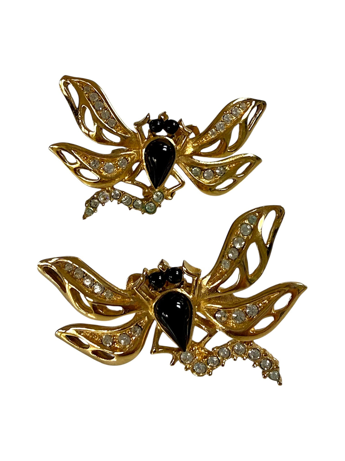 Givenchy Vintage Dragonfly Earrings