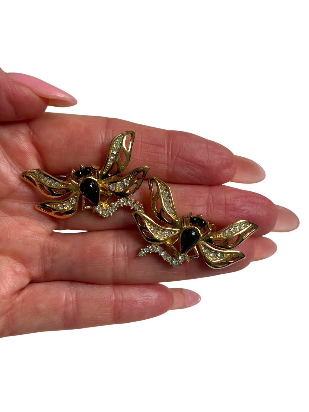 Givenchy Vintage Dragonfly Earrings