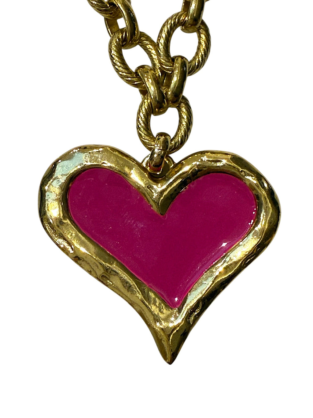 Lacroix “Atomic Heart” Gold Plated Charm Bracelet