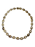 Givenchy Gold Plated Link Choker Necklace