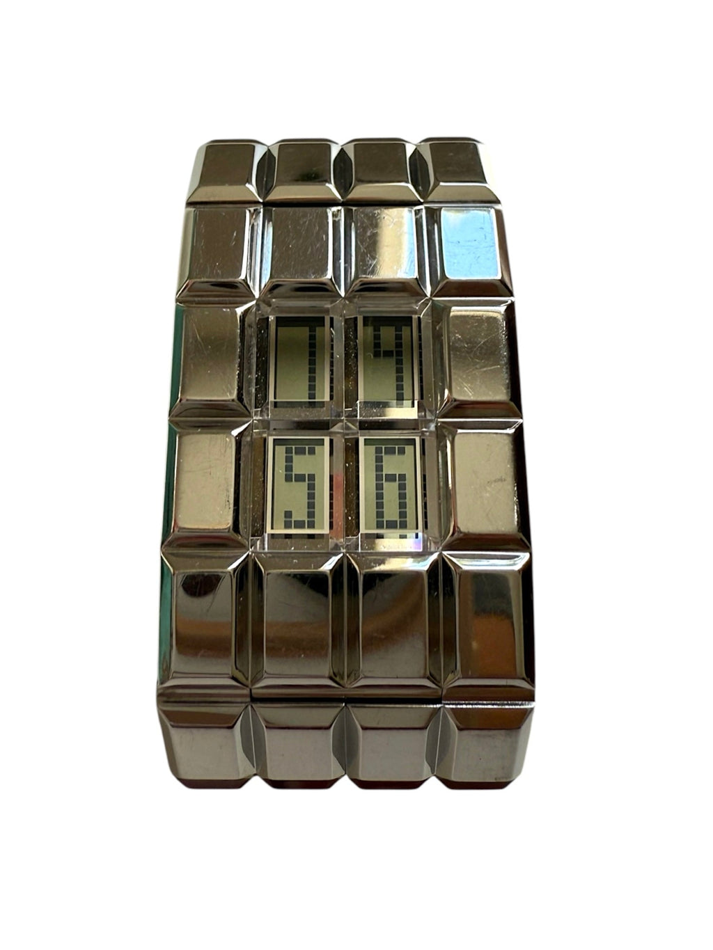 Chanel Chocolate H0934 Digital Quartz Watch Stainless Steel