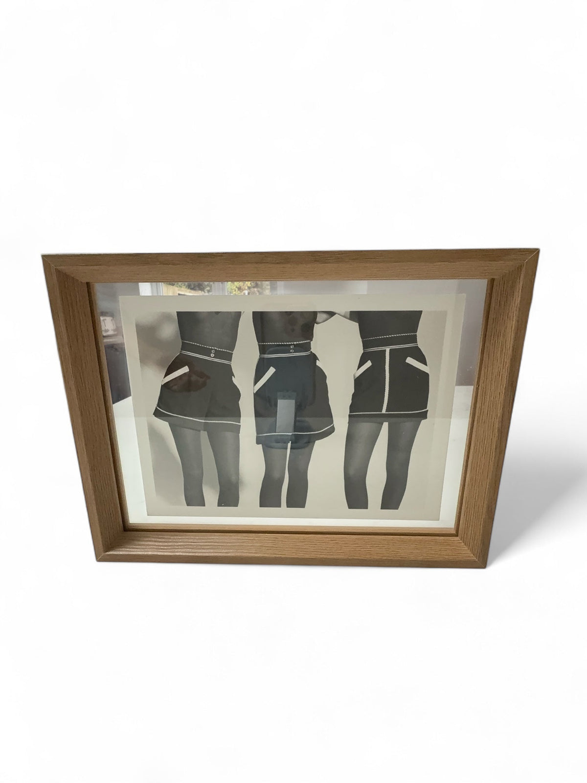 Chanel Set of Six Framed Original Black and White Marketing Prints from 1990