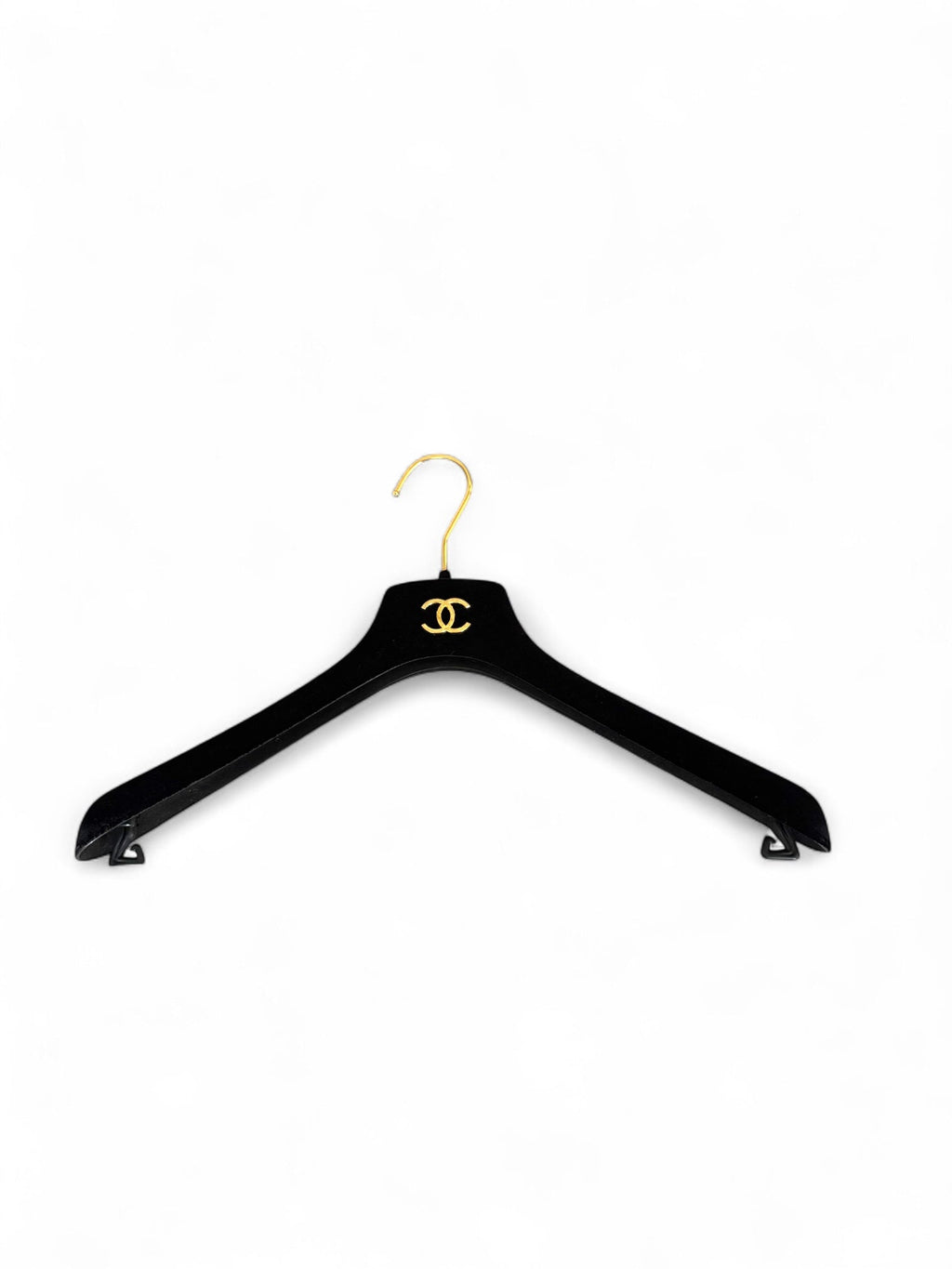 Chanel Black Wool Dress with Thick Embossed Belt