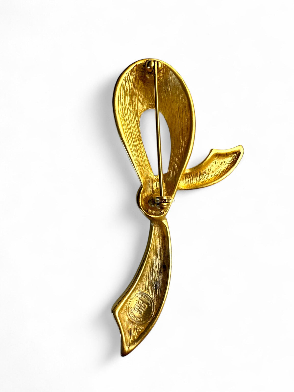 Givenchy Matte Gold Tone Brooch