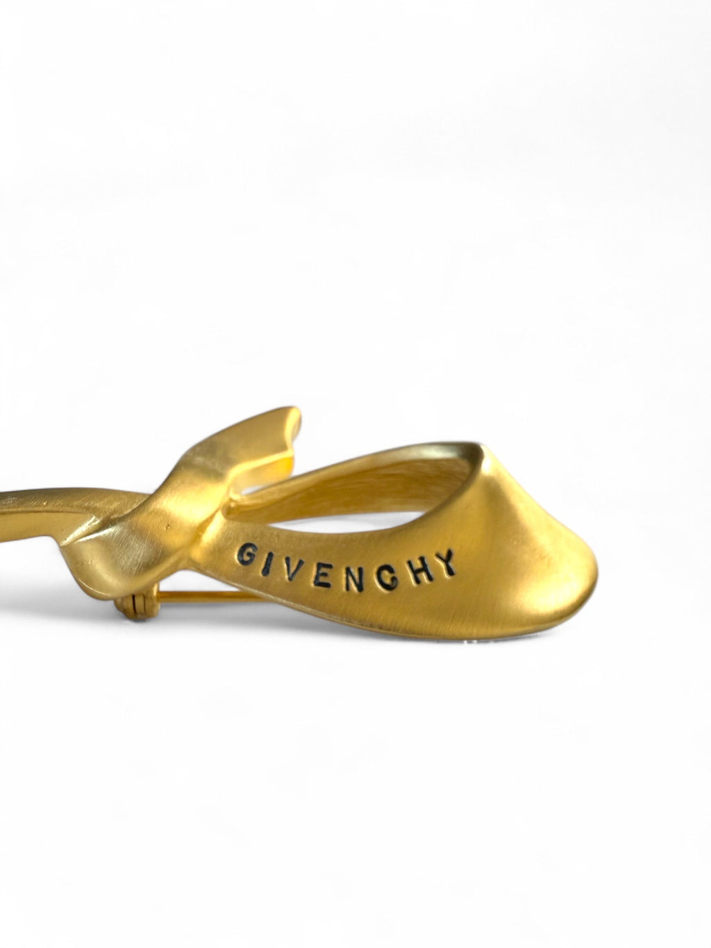 Givenchy Matte Gold Tone Brooch
