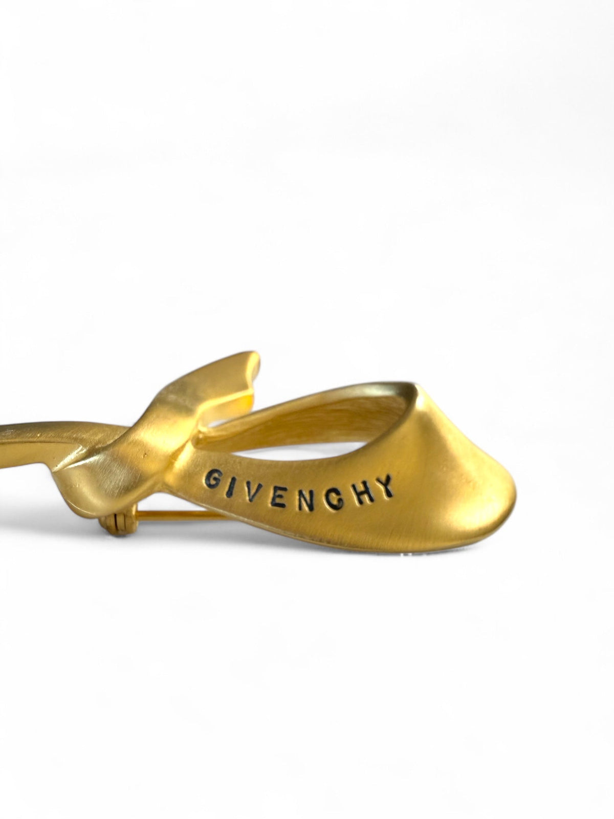 Givenchy Matte Gold Tone Brooch