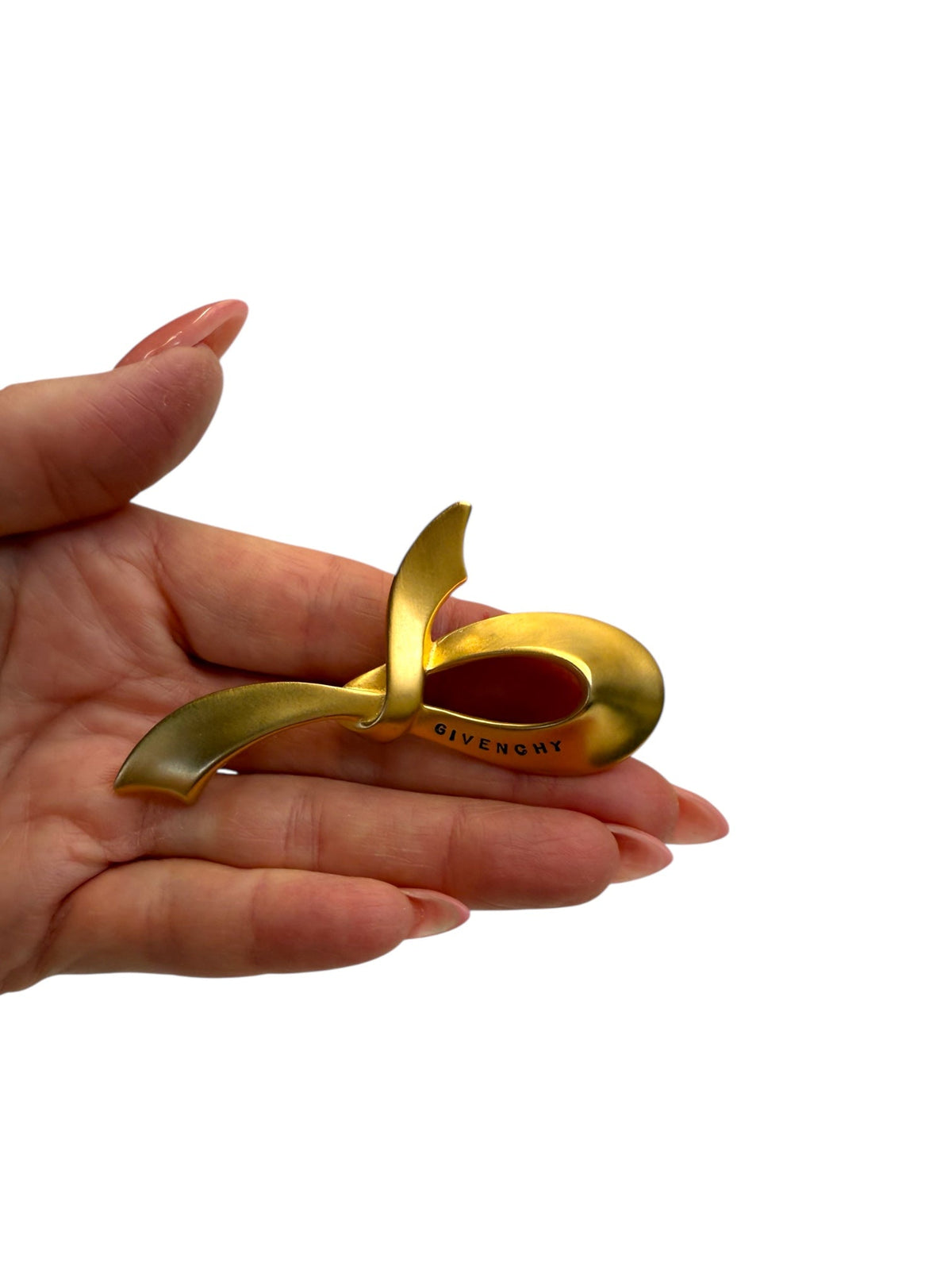 Givenchy Matte Gold Tone Brooch