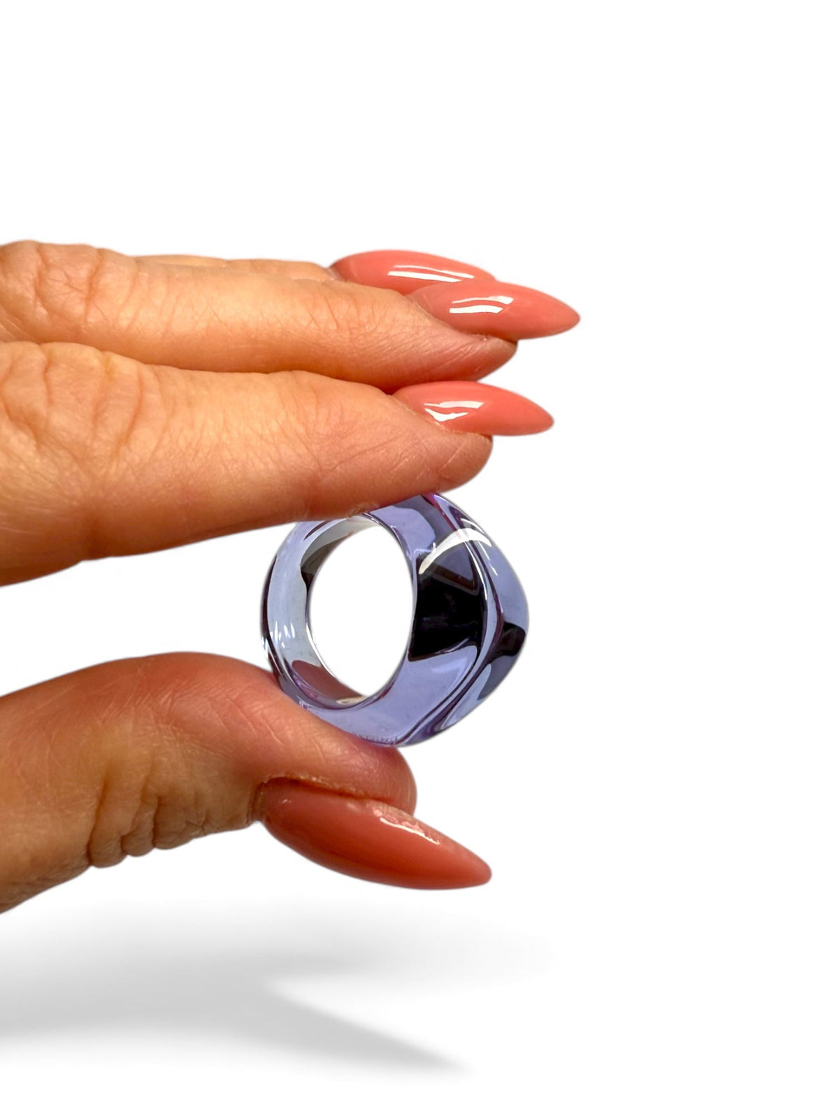 Baccarat Purple Crystal Ring