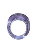 Baccarat Purple Crystal Ring