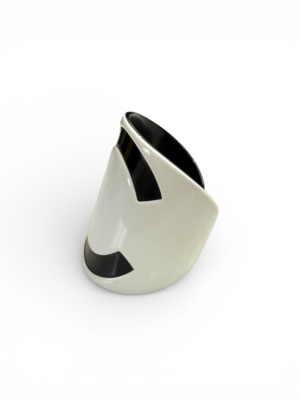Chanel Monochrome CC Logo Resin Cuff 2006