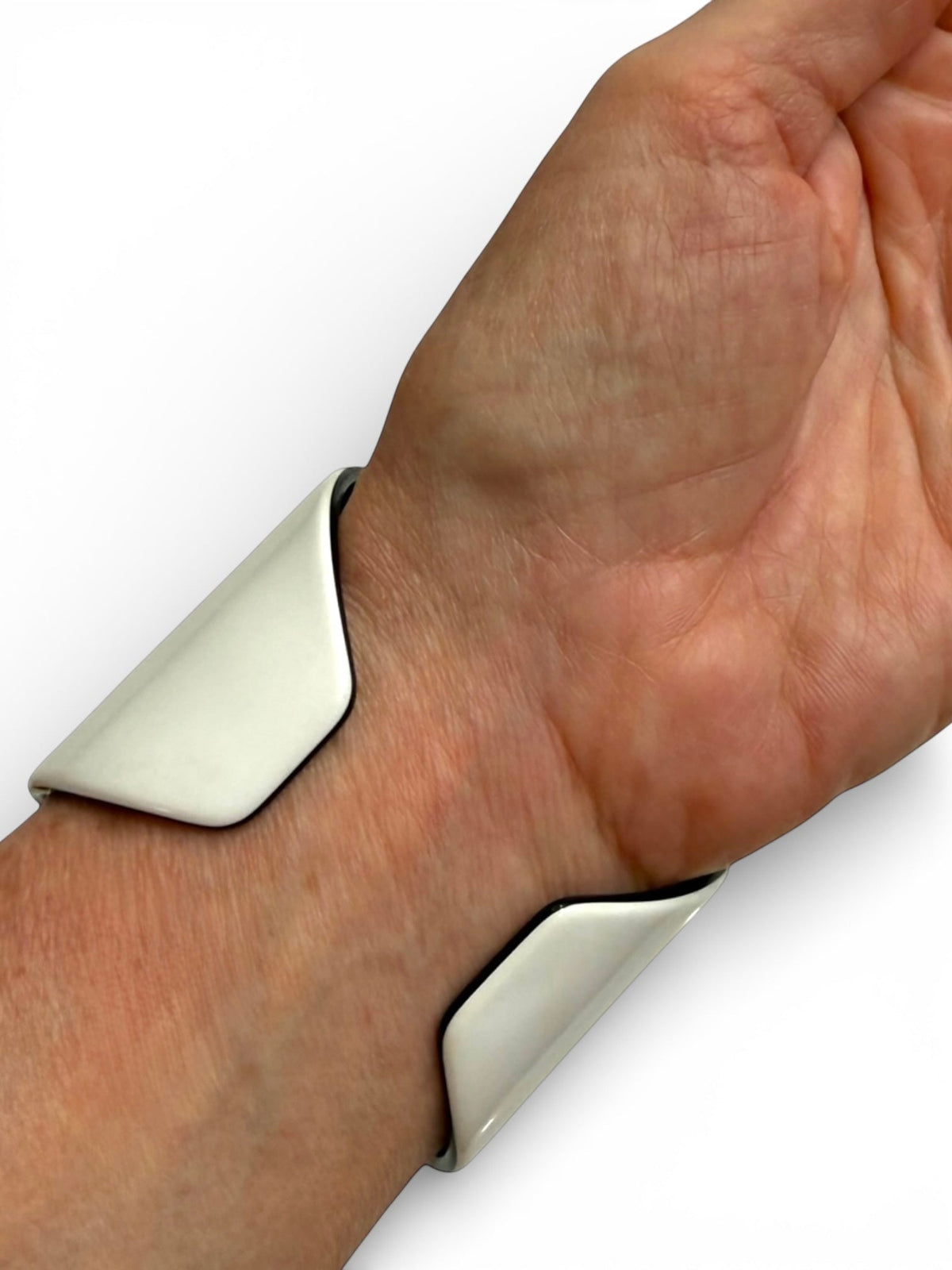 Chanel Monochrome CC Logo Resin Cuff 2006