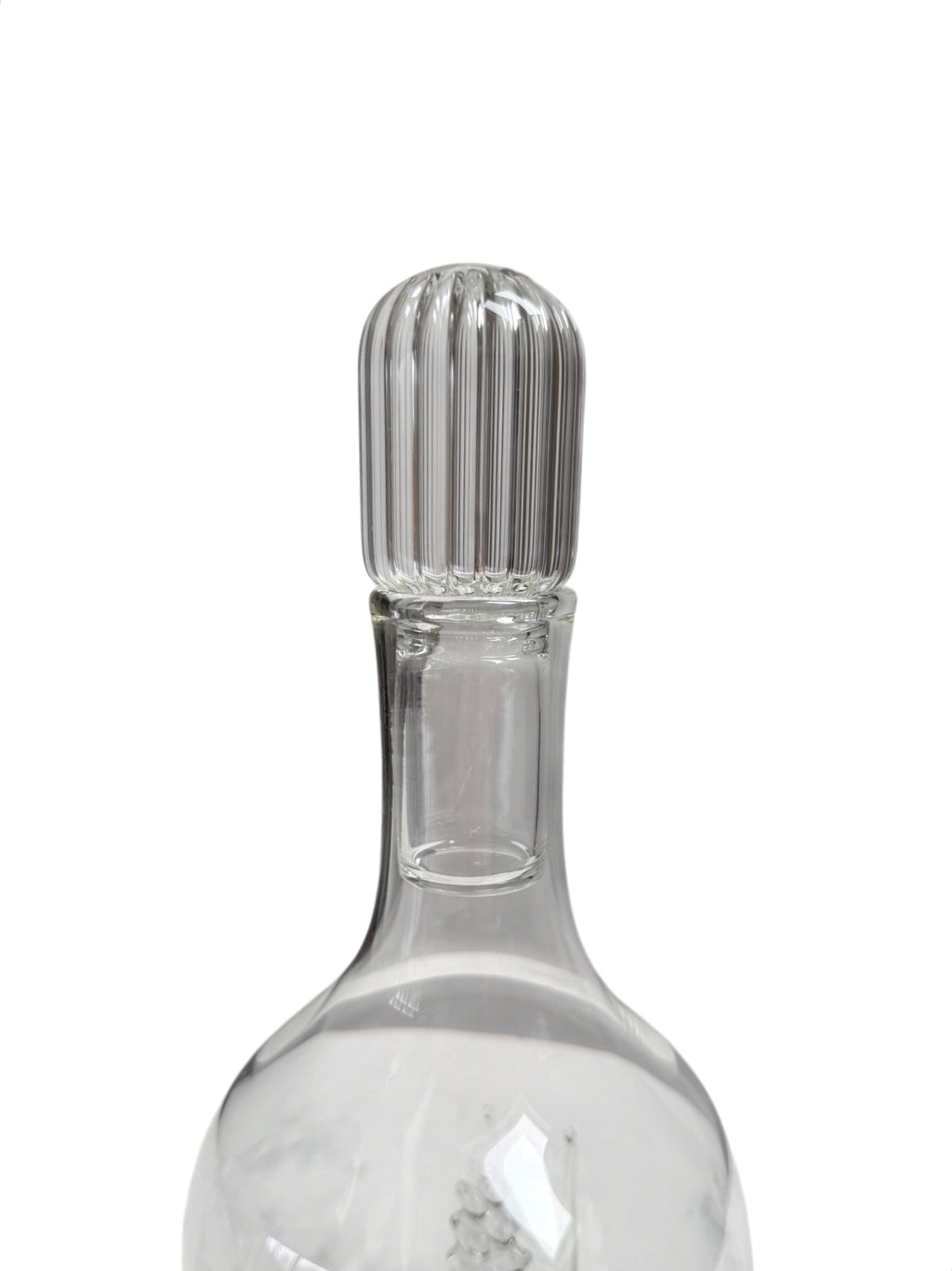 Dior Hand Blown Wheat Design Glass Carafe