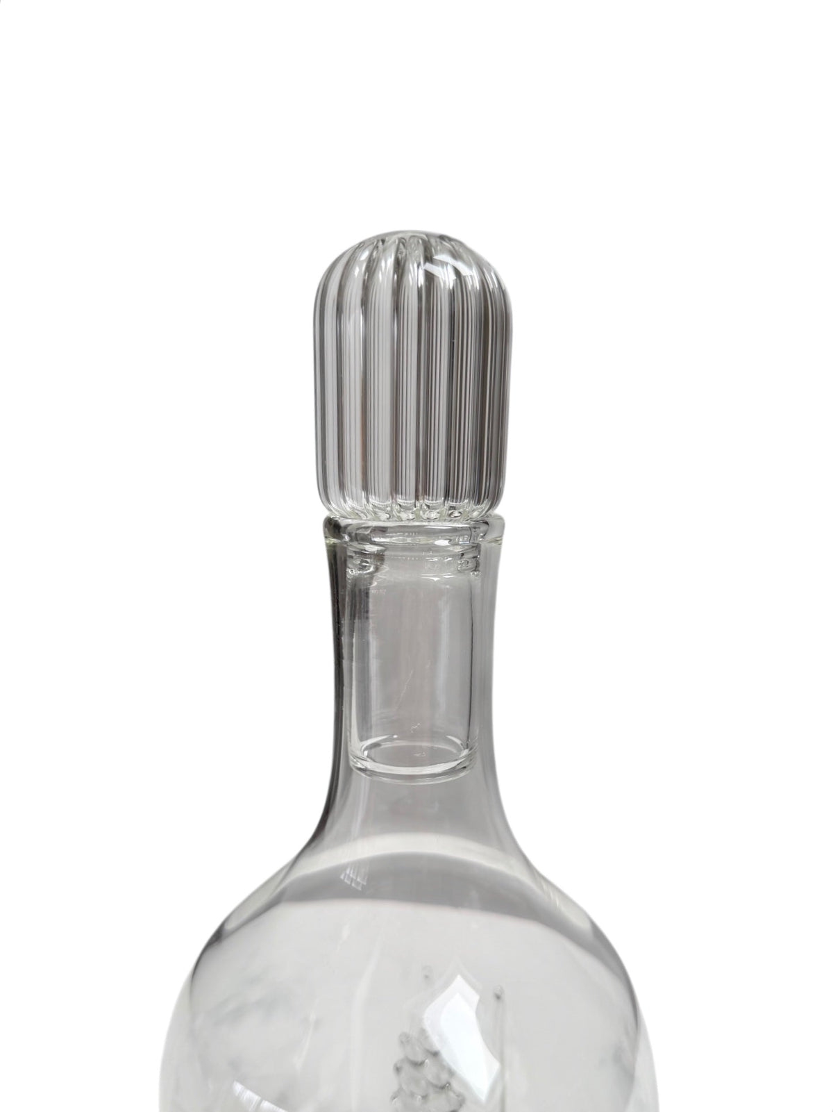 Dior Hand Blown Wheat Design Glass Carafe