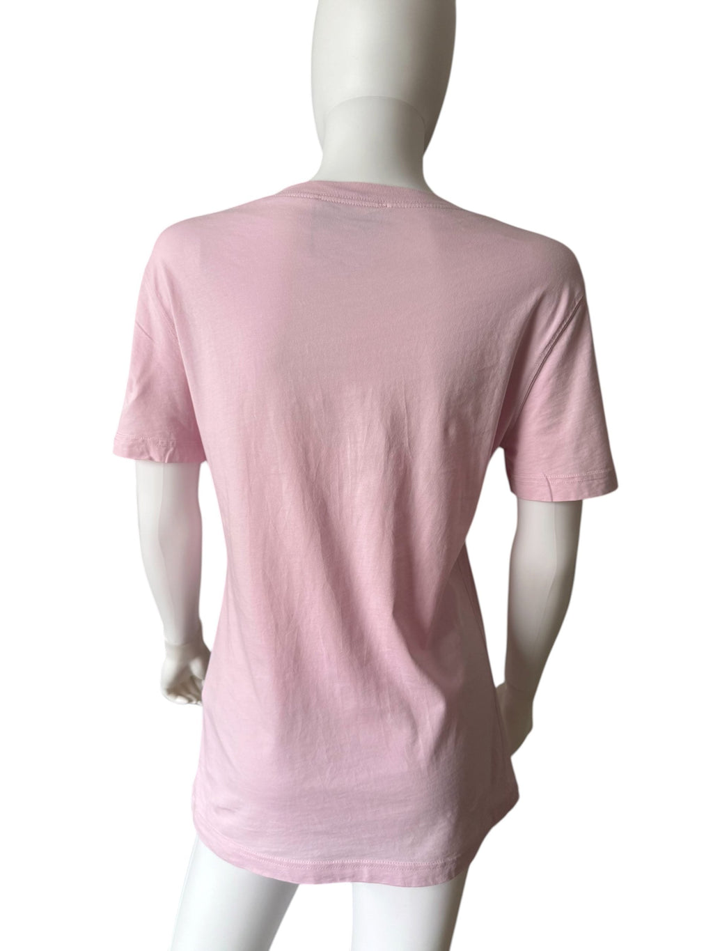 Versace Jeans Couture Pink and Gold T-Shirt