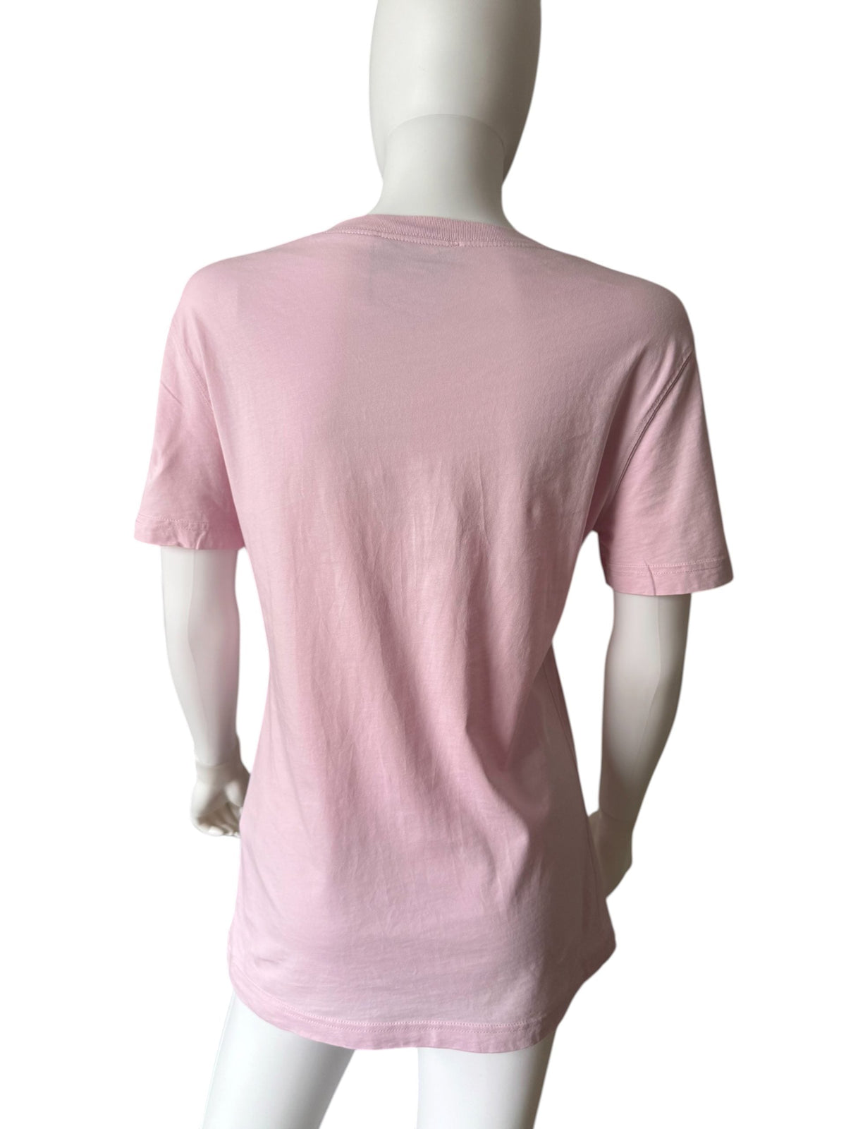 Versace Jeans Couture Pink and Gold T-Shirt