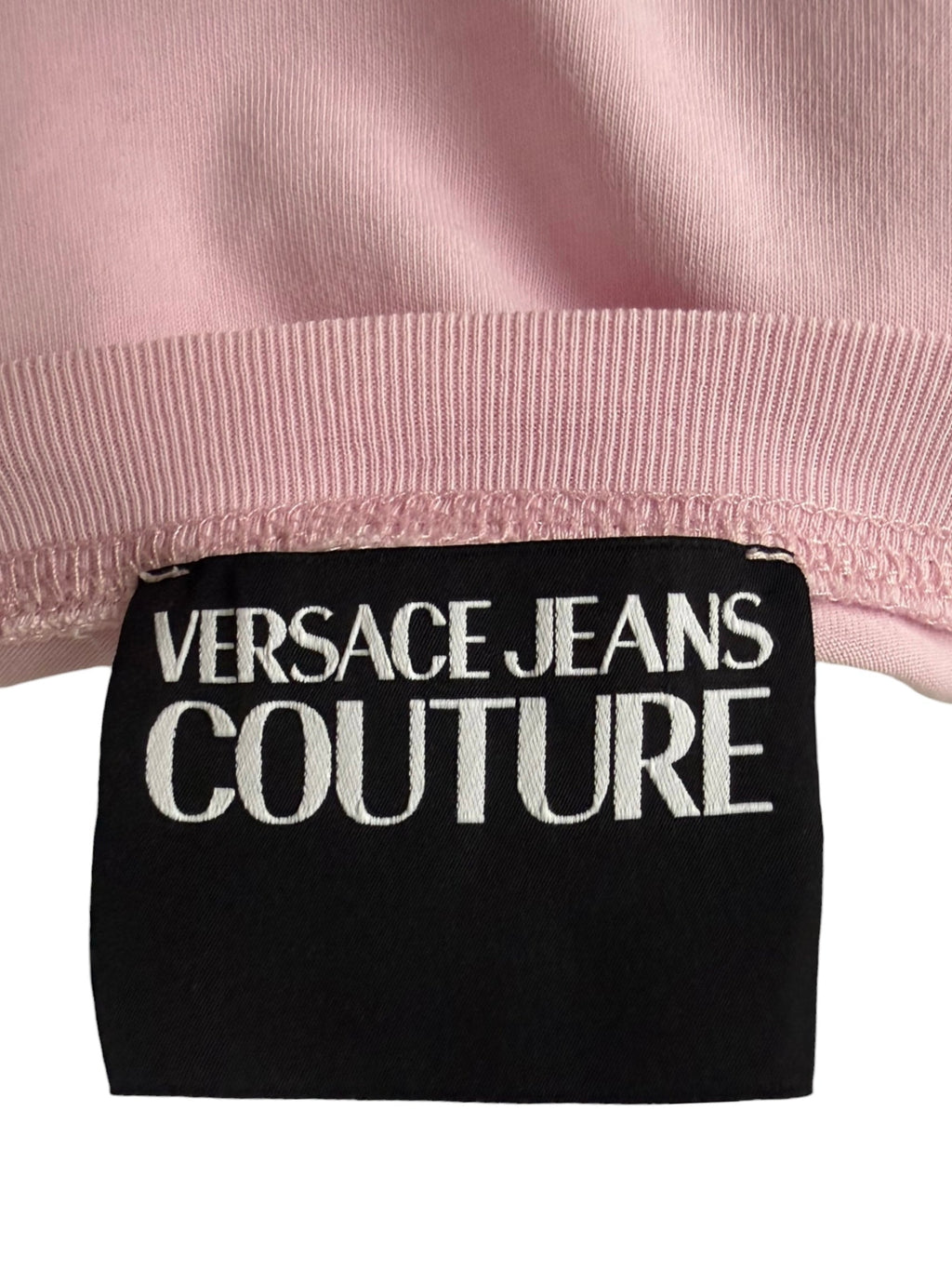 Versace Jeans Couture Pink and Gold T-Shirt