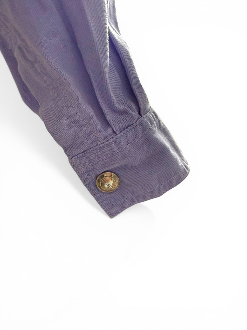 Gucci Cowboy Style Press Stud Pale Blue Shirt