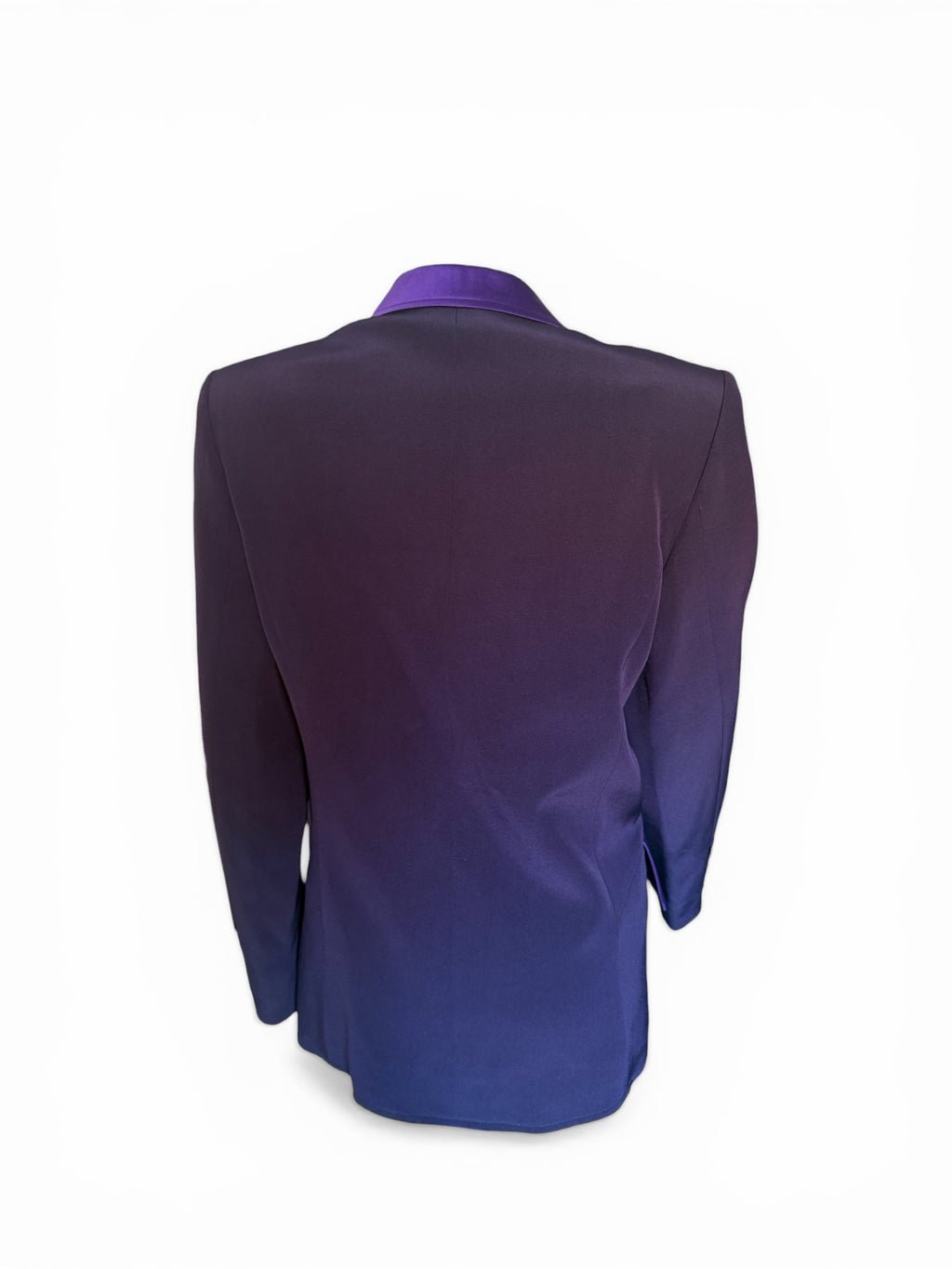 Christian Lacroix Purple Long Line Jacket