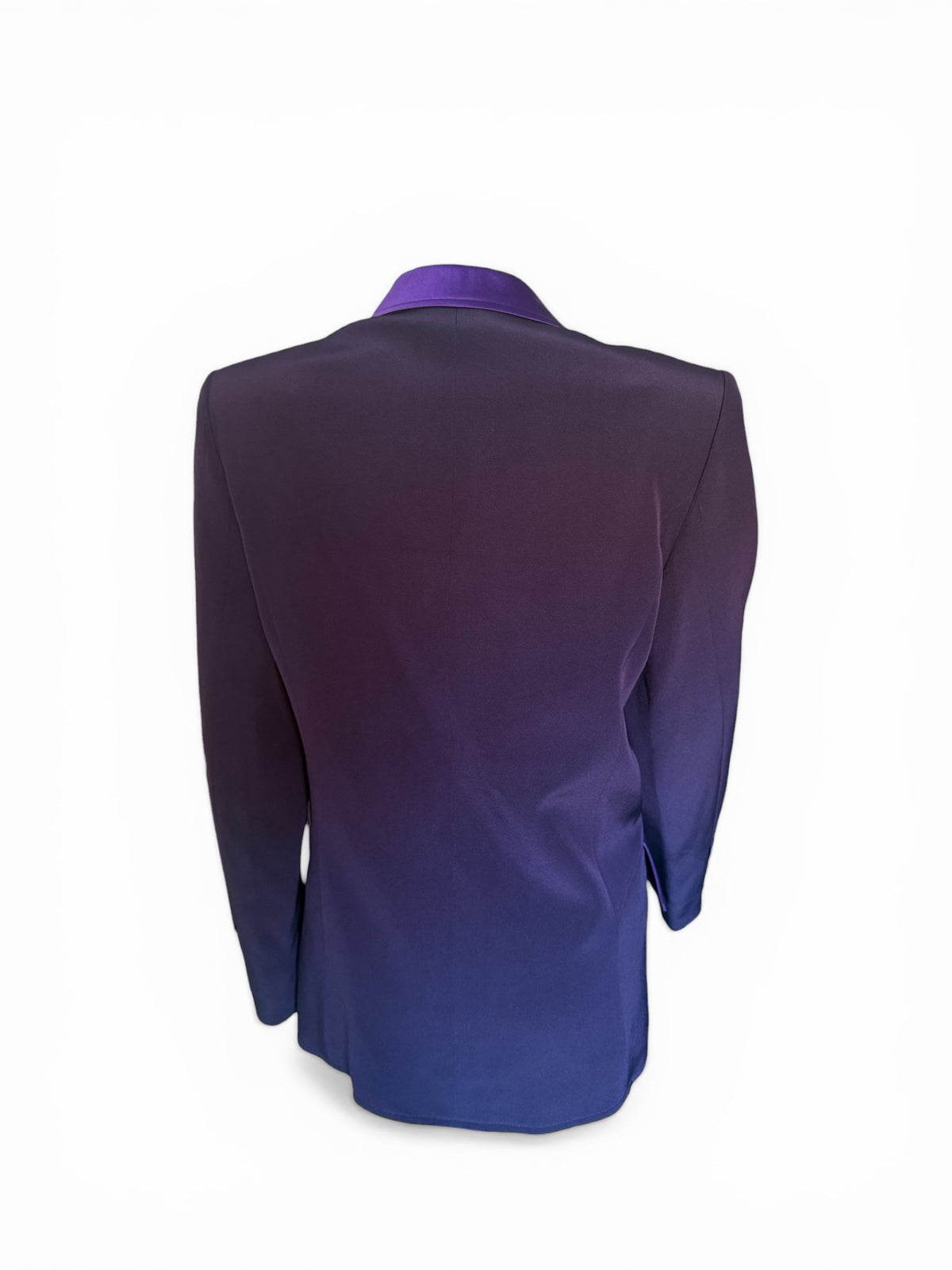 Christian Lacroix Purple Long Line Jacket