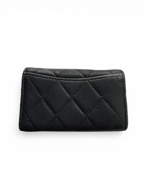 Chanel Black Leather Key Case
