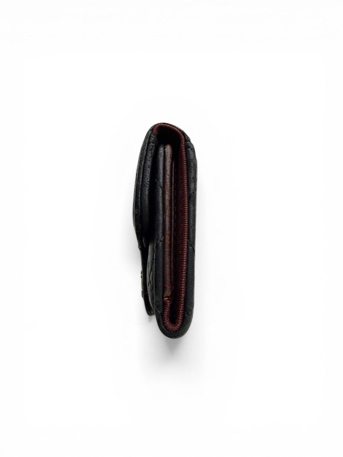 Chanel Black Leather Key Case