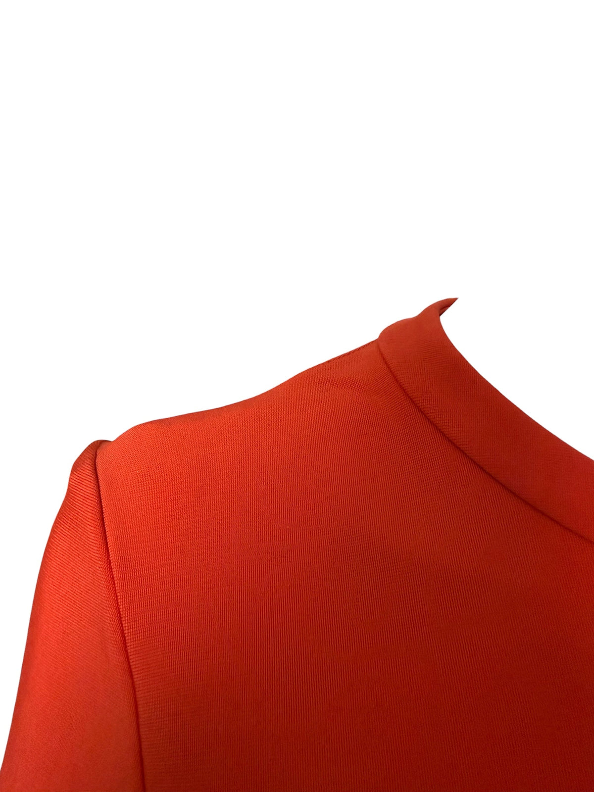 Thierry Mugler Orange Bodycon Dress