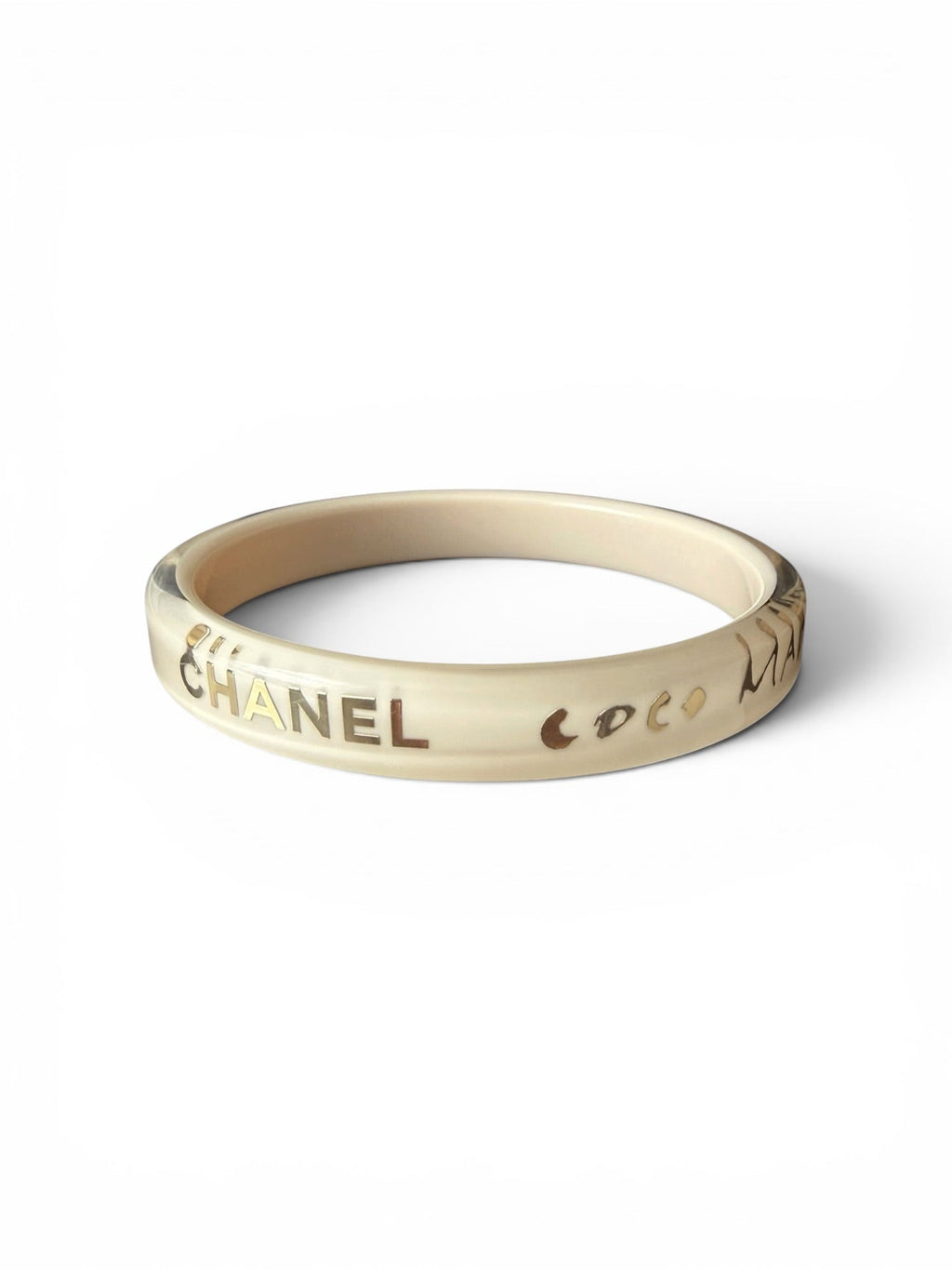 Chanel Vintage Coco Mademoiselle Resin Bangle