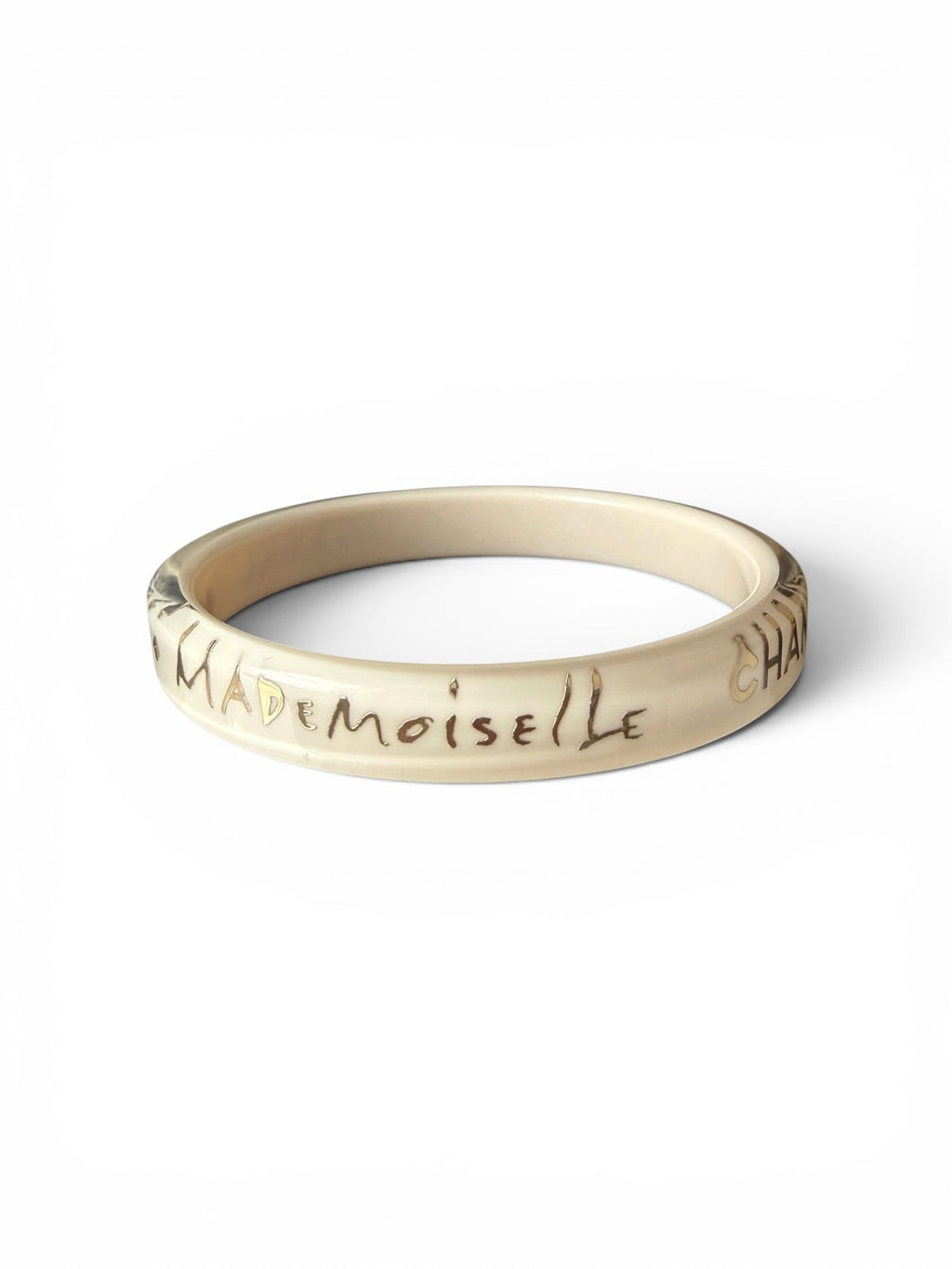 Chanel Vintage Coco Mademoiselle Resin Bangle