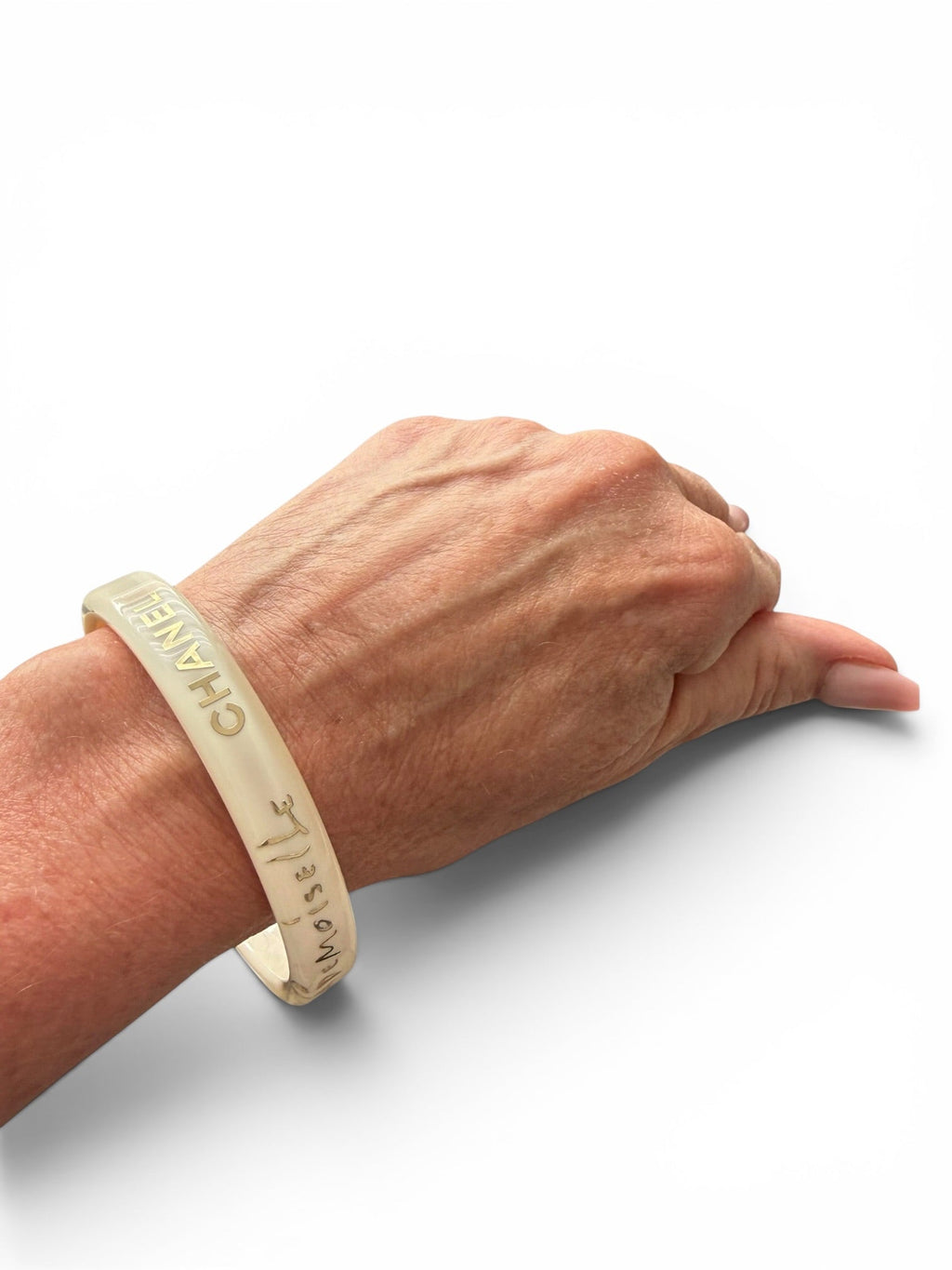 Chanel Vintage Coco Mademoiselle Resin Bangle