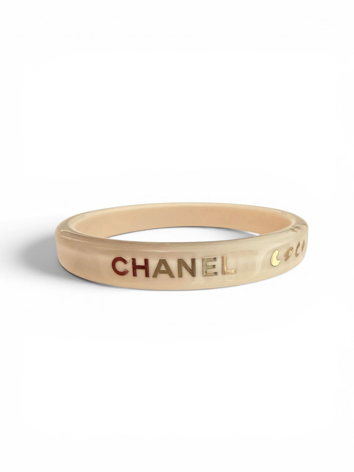 Chanel Vintage Coco Mademoiselle Resin Bangle