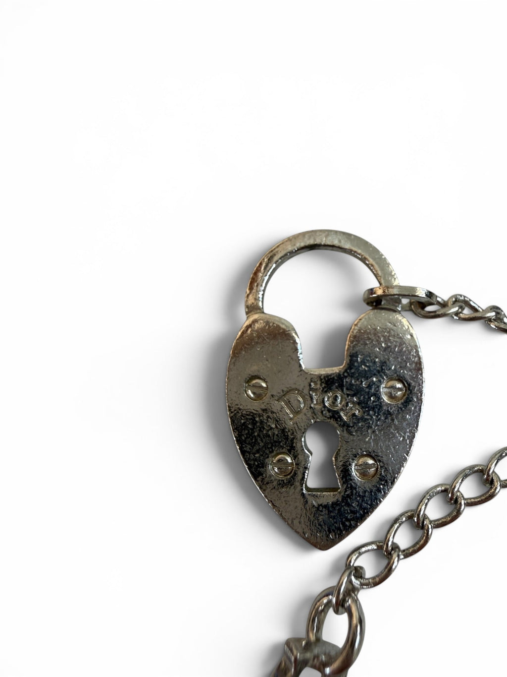 John Galliano for Christian Dior Silver Charm Bracelet
