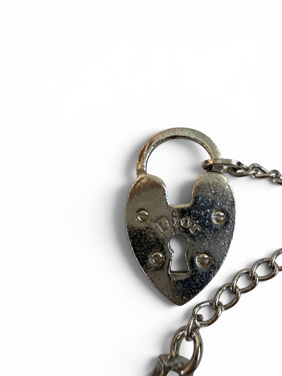 John Galliano for Christian Dior Silver Charm Bracelet