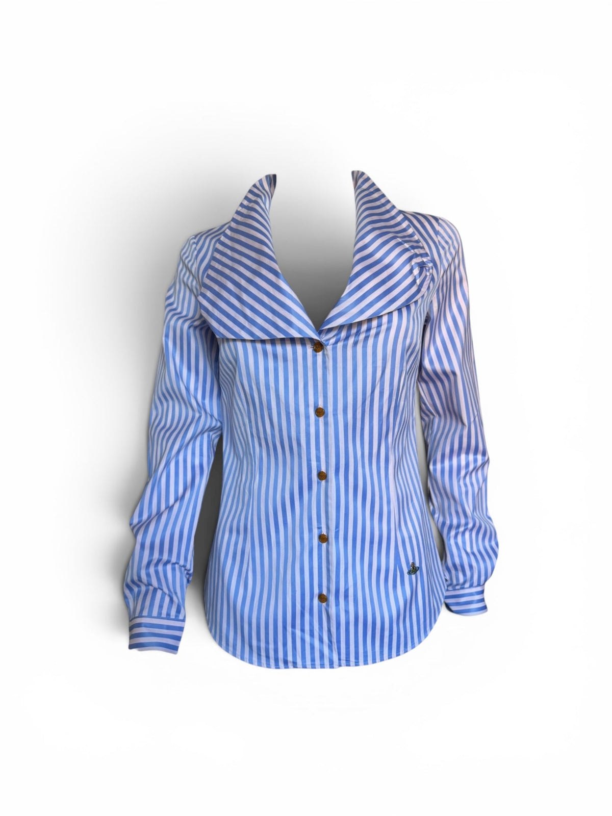 Vivienne Westwood Red Label Blue Striped Blouse