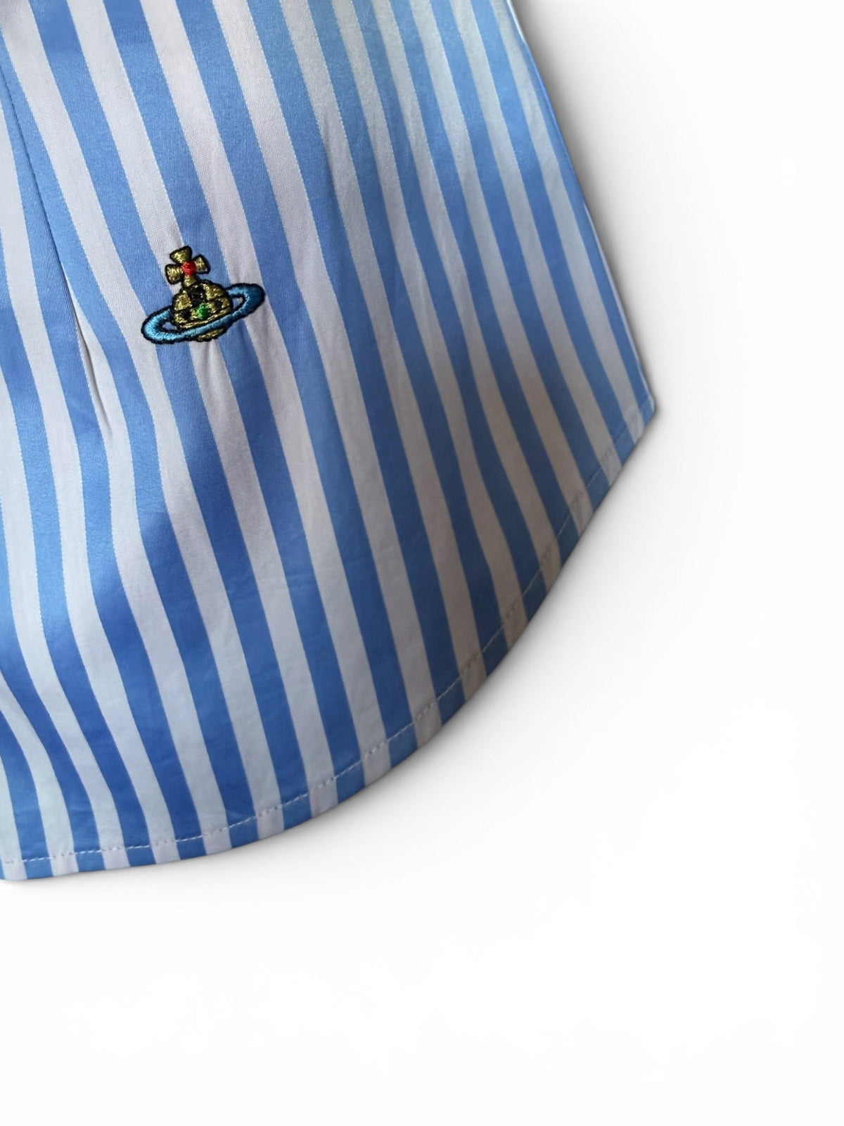 Vivienne Westwood Red Label Blue Striped Blouse